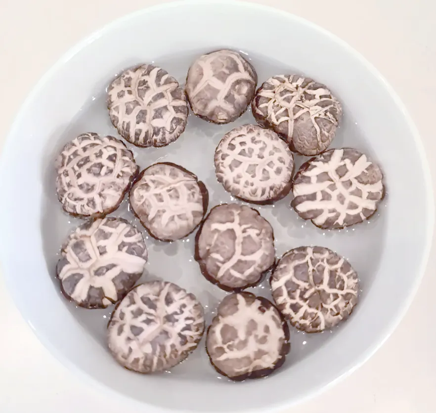 Dried shiitake mushrooms