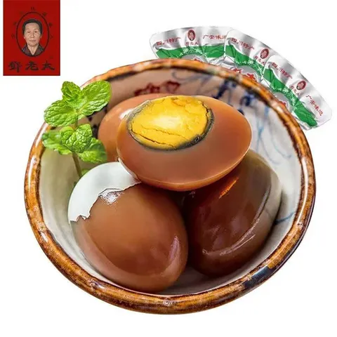 Authentic Sichuan Salted Duck Eggs from Guang'an &ndash; Premium Preserved Eggs by Deng Lao Tai