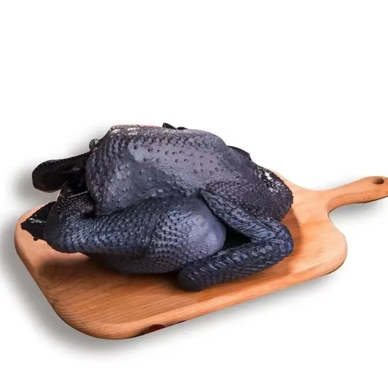 Black-bone chicken, free-range chicken. Ingredients for postnatal confinement meals: chicken soup.