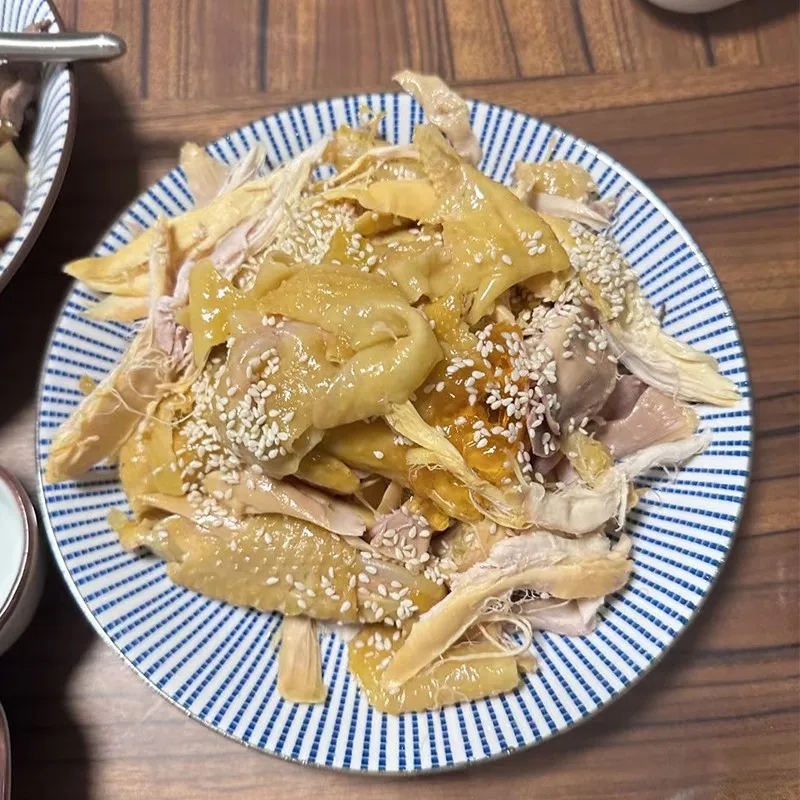 Hengchuang Six-Flavored Salt-Baked Chicken, 900g - 1100g, Cooked Meat, Ready-to-Eat Delicacy
