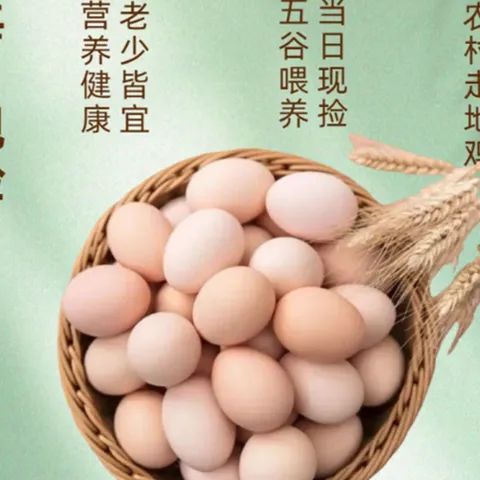 Farm-Fresh Free-Range Eggs 40g&plusmn;5 per Egg, 20-Pack