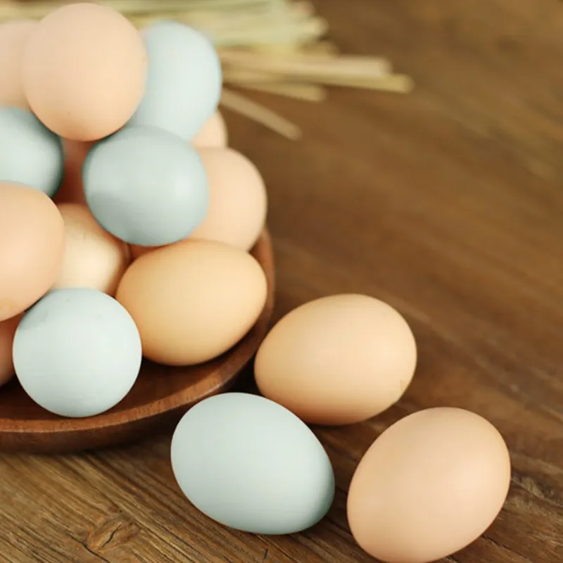 A set of free-range and black-bone chicken eggs from rural ecological free-range fresh grain eggs, each 40&plusmn;5g, 50 pieces