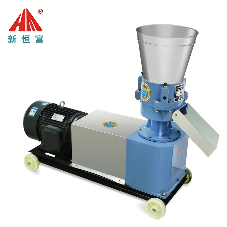 Flat die pellet mill