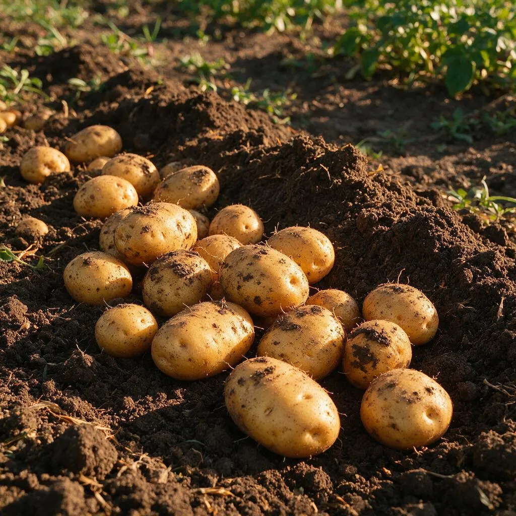 Свежий картофель